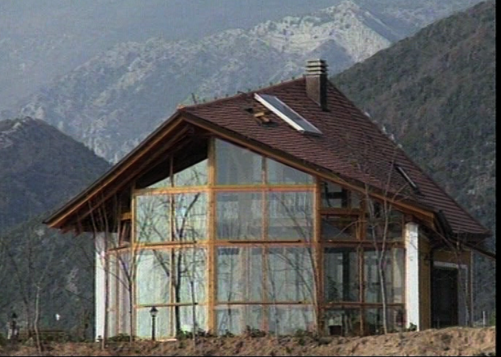 Passiv-Solar Haus nur wenig zusätzliche Energie nötig